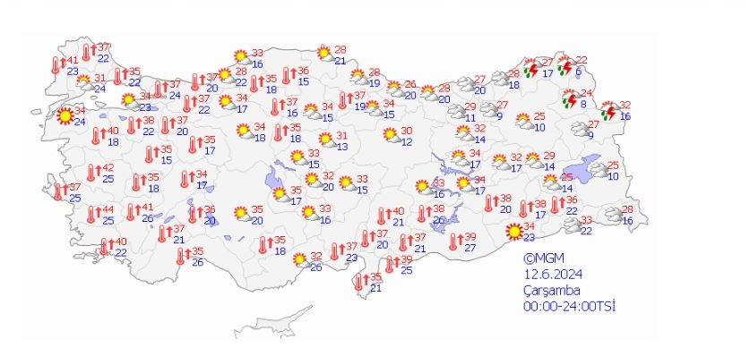 Meteoroloji'den 13 il için kuvvetli yağış uyarısı! Sel, sağanak, yıldırım ve dolu… - Resim: 24